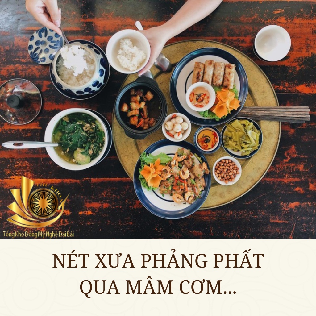 Mâm Đồng Vàng Ăn Cơm Long Phụng Sum Vầy ĐK 60cm 3,3 Kg Hàng Dày Kỹ Loại 1 Gò Tay Tổng Kho Đồng Đại Bái Miễn Ship