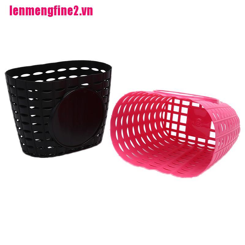 Giỏ đựng đồ gắn tay lái xe đạp trẻ em tiện dụng