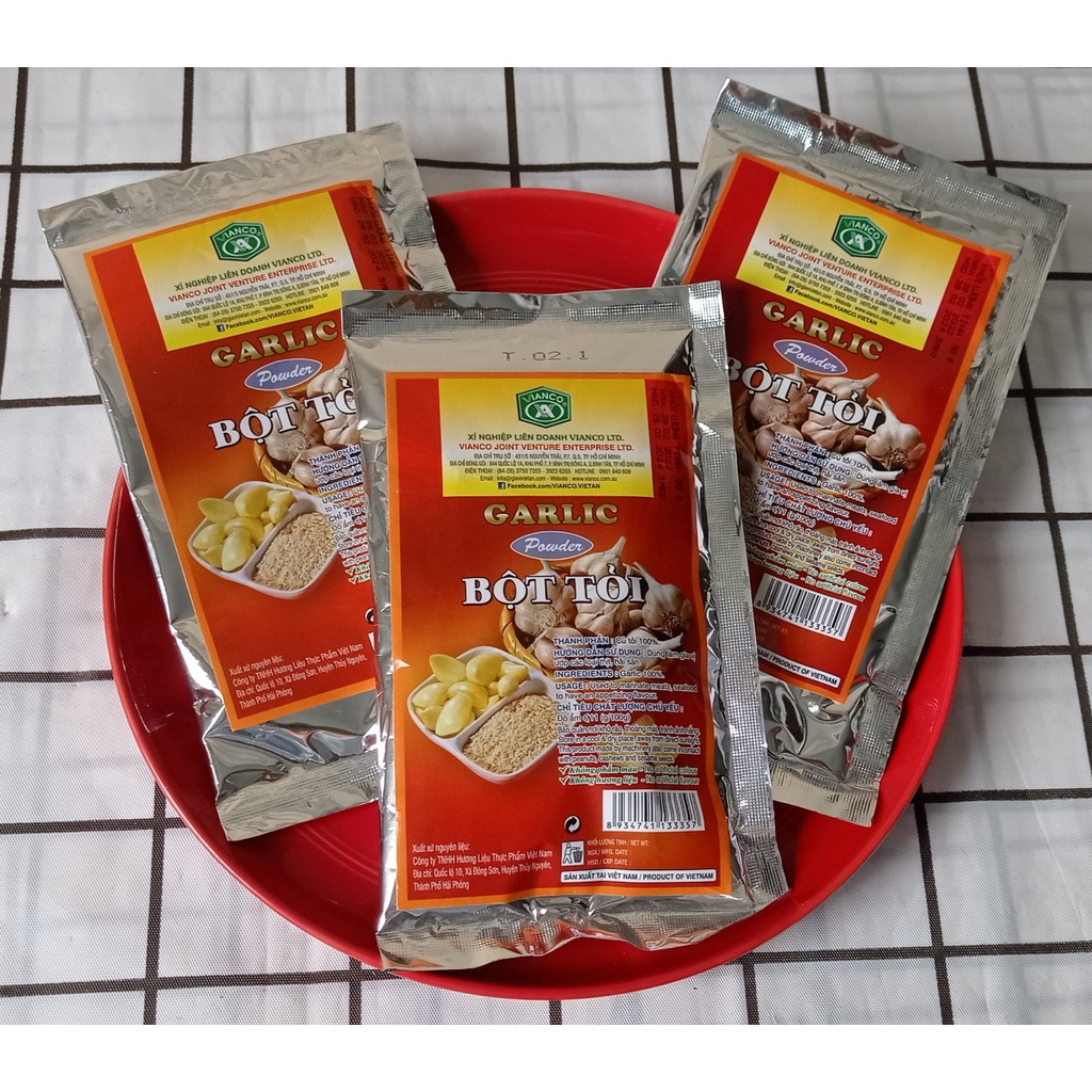 [Hàng mới về] BỘT TỎI VIANCO - Garlic Powder gia vị cho món ăn ngon