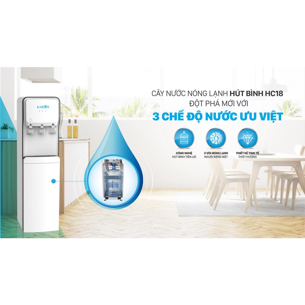 Cây nóng lạnh Karofi hút bình HC18