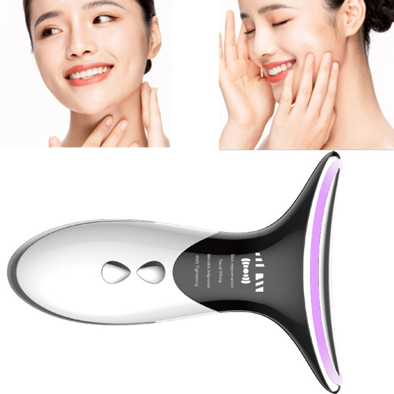 Máy Massage Cổ Chống Lão Hóa Với 3 Chế Độ Chiếu Sáng