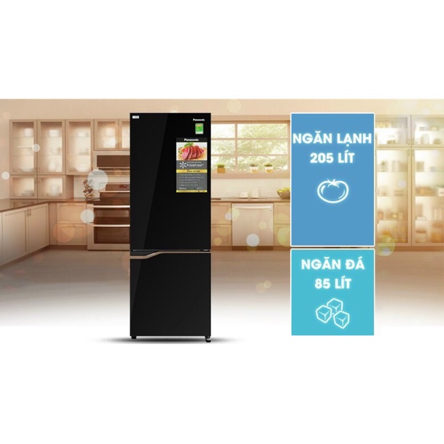 Tủ lạnh panasonic inverter 290 lit NR- BV320GKVN. Hàng mẫu trưng bày, new . Bảo hành chings hãng 2 năm