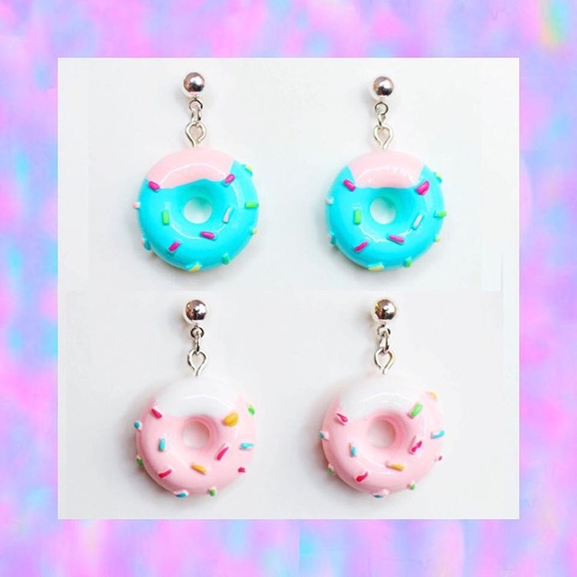 🍩 KHUYÊN TAI DONUT HỒNG MIGNONNE.INC