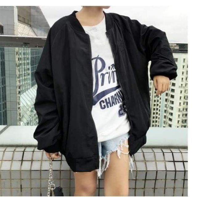 ÁO KHOÁC BOMBER THÊU RỒNG ULZZANG