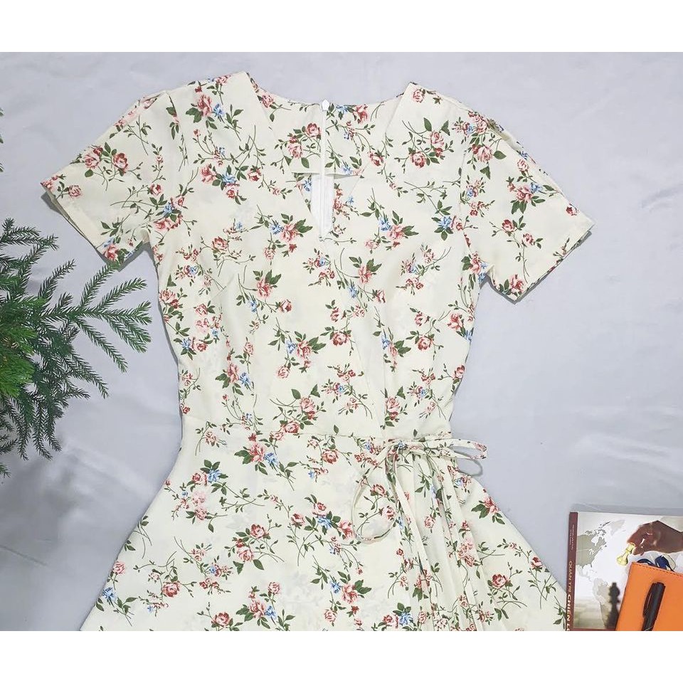 Đầm Hoa Công Chúa H3 - V1161 - KEVA SHOP (Kèm ảnh thật trải sàn do shop chụp)