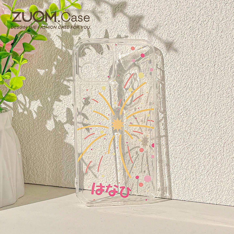 Simple Artistic Fireworks Iphone14 Apple 11 Transparent 12xr/Xs/Promax Phone Case 7/8Plus Female HtZn