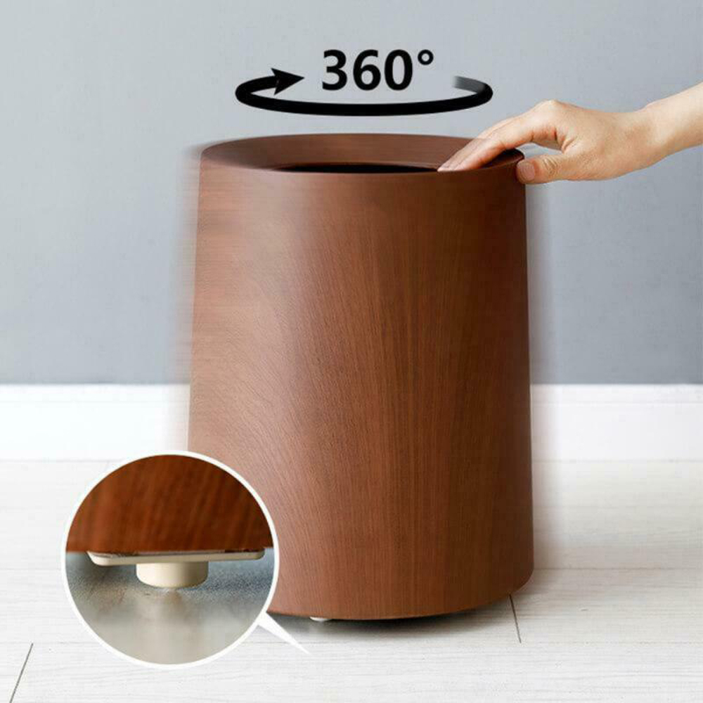 Bánh Xe Lăn Bằng Nhựa Thông Dụng Cho Thùng Rác Nhà Bếp