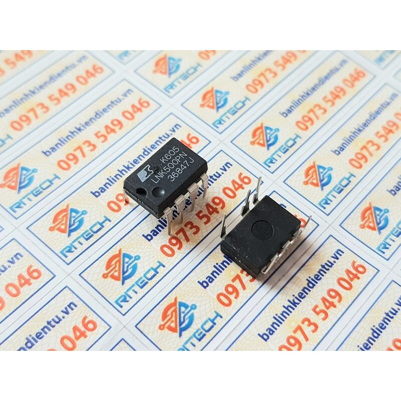 [Combo 5 con] LNK500P, LNK500PN IC nguồn DIP-7