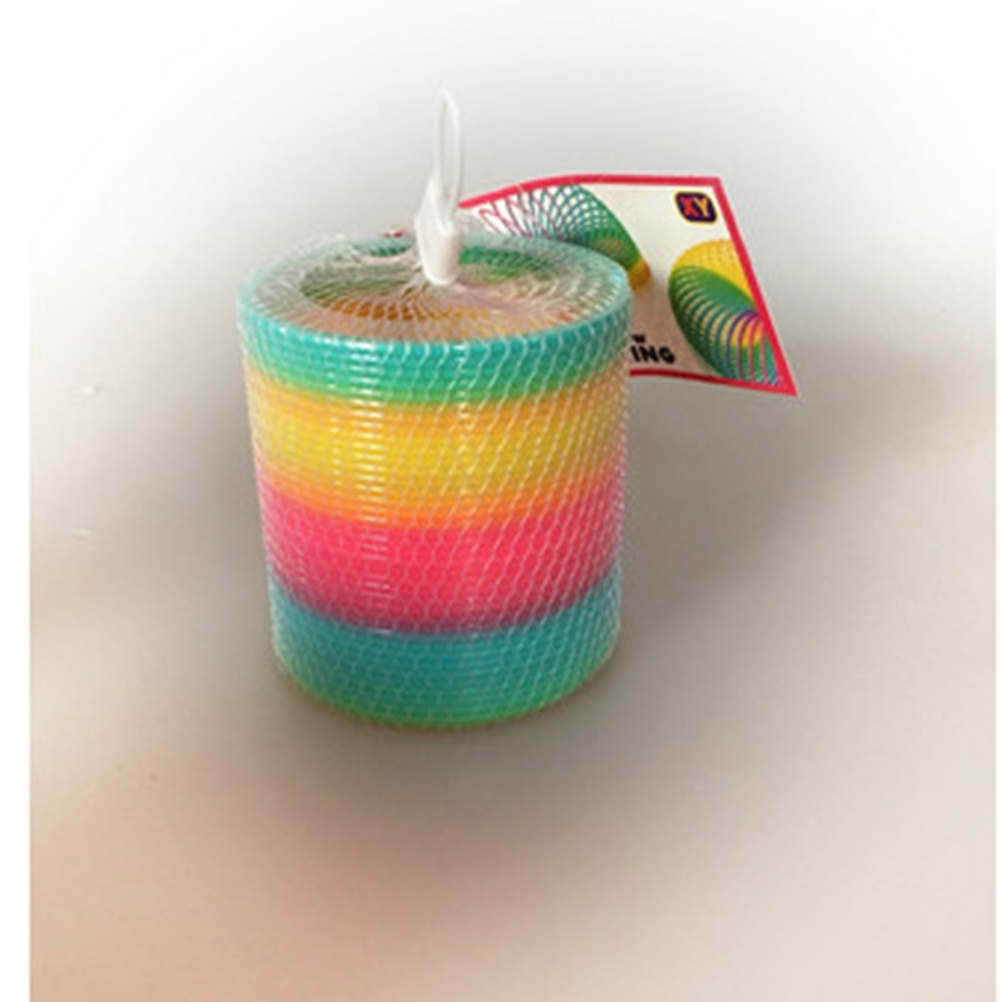 1 Lò Xo Ma Thuật Bằng Nhựa Màu Cầu Vồng