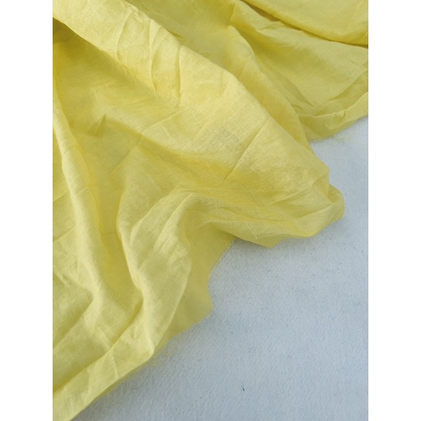 Vải thô boi màu vàng