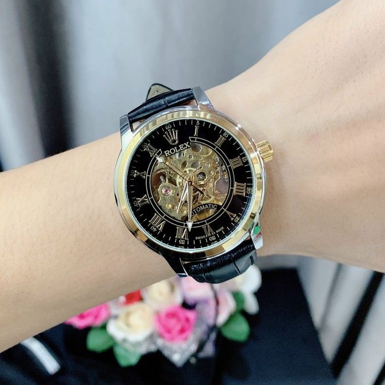 Đồng hồ nam Rolex classic máy cơ chống nước có bảo hành 12 tháng MTP-STORE MTP-STORE