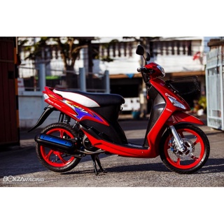 Tem Rời Mio Mx Dán Xe Đỏ - Tem Chuẩn Hình
