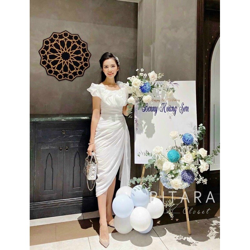 ĐẦM VOAN BODY THIẾT KẾ TRỄ VAI | BigBuy360 - bigbuy360.vn