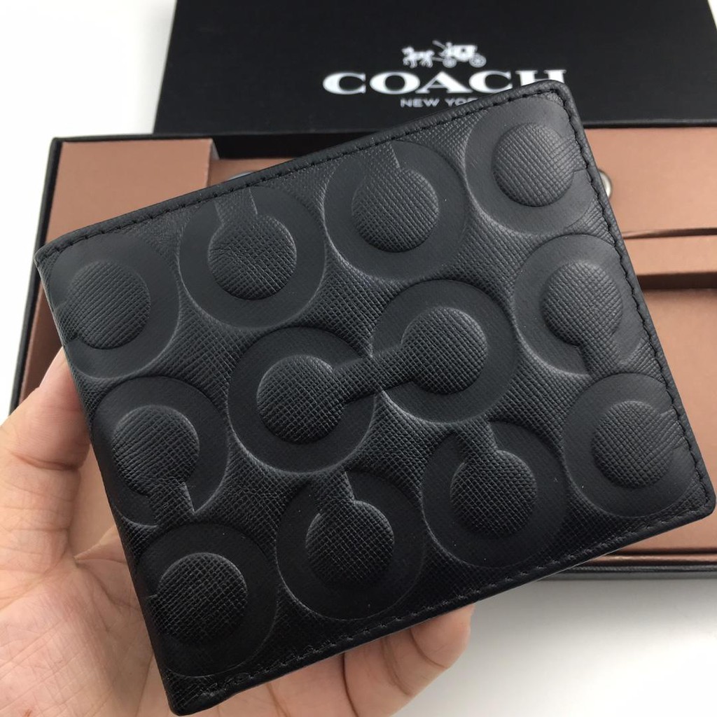 Ví ngắn nam Coach lịch lãm tiện dụng