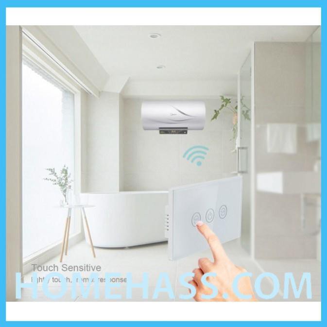 Công Tắc Wifi Bình Nóng Lạnh Tích Hợp Hẹn Giờ 20A Tuya NL01