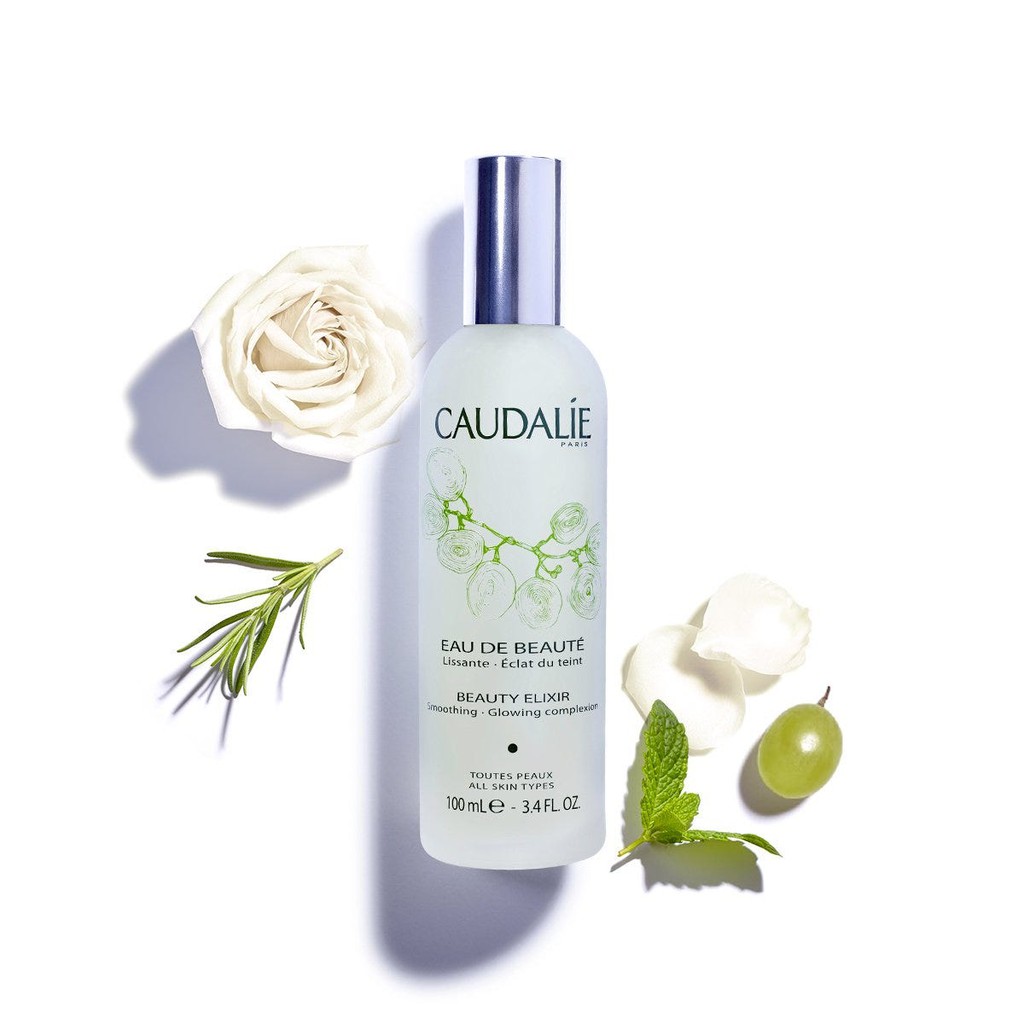 Xịt dưỡng nước thần Caudalie eau de beauté beauty Elixir Pháp 100ml