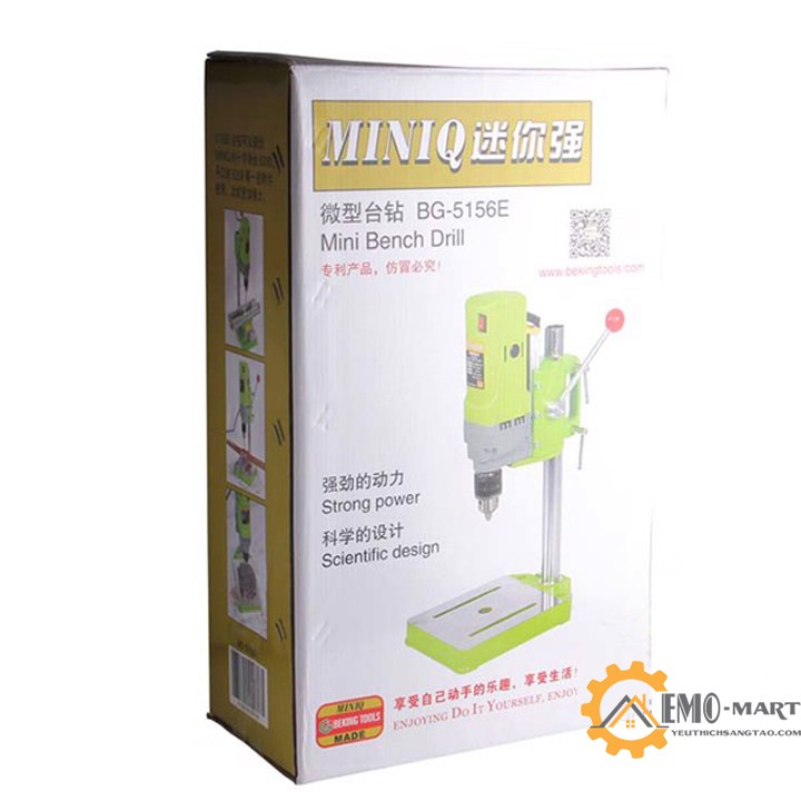💥 Máy khoan bàn công suất lớn MINIQ 710W 💥 Động cơ mạnh mẽ - Độ chính xác cao