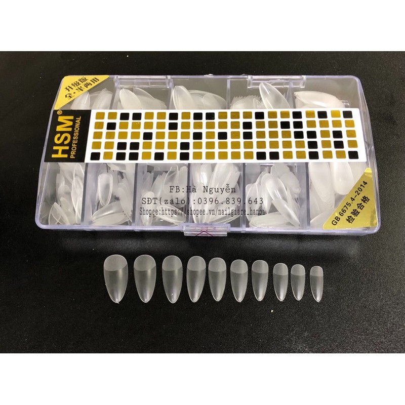 MÓNG ÚP HSM NHÁM - HSM PHOM BẦU NHỌN  ÔM PHOM 504 MÓNG KHÔNG CẦN MÀI DŨA