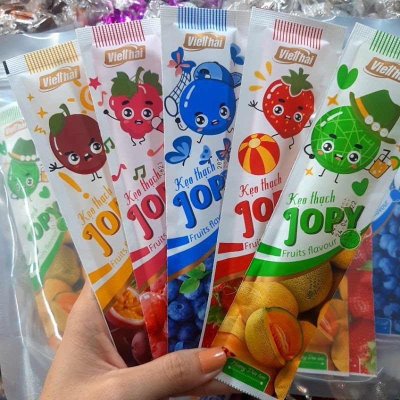 THẠCH RAU CÂU ZAI ZAI JOPY THANH DÀI VIỆT THÁI 1KG