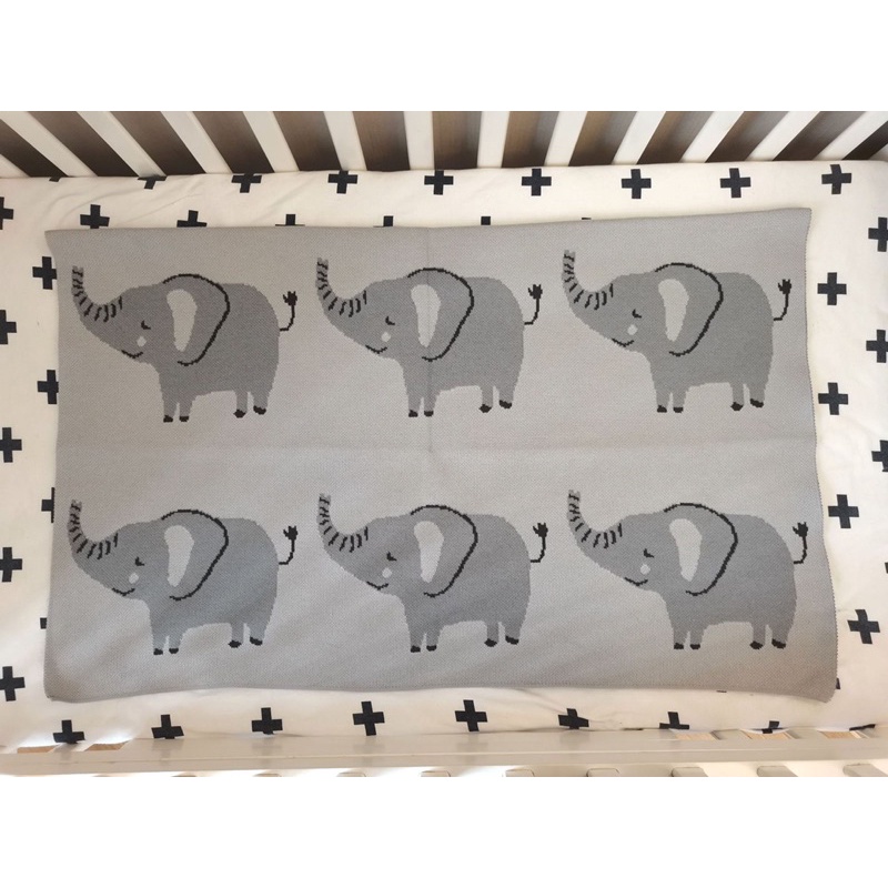 Chăn Dệt Kim Xuất Hàn Cao Cấp Trẻ Em Dùng Nôi Cũi, Chăn Ngủ Trưa Văn Phòng