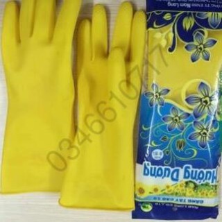 COMBO 10 Găng tay, bao tay cao su rửa bát hiệu hướng dương ( size 8 -8-1/2)