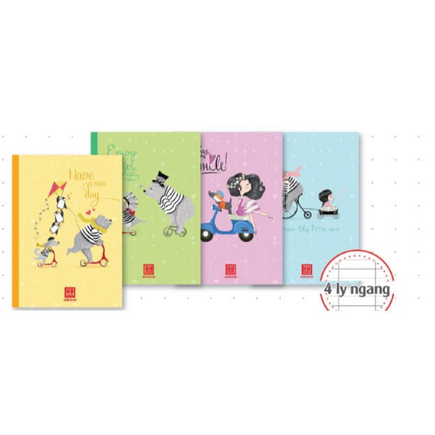 Tập Sinh Viên - Vở Sinh Viên Kẻ Ngang South Deaming 200 Trang Định Lượng 70gram - Hồng Hà ( MẪU NGẪU NHIÊN)