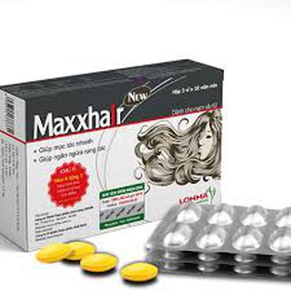[6 tặng 1] Maxxhair ngăn ngừa rụng tóc, giúp mọc tóc nhanh, chắc khỏe, suôn mượt, bóng đẹp.