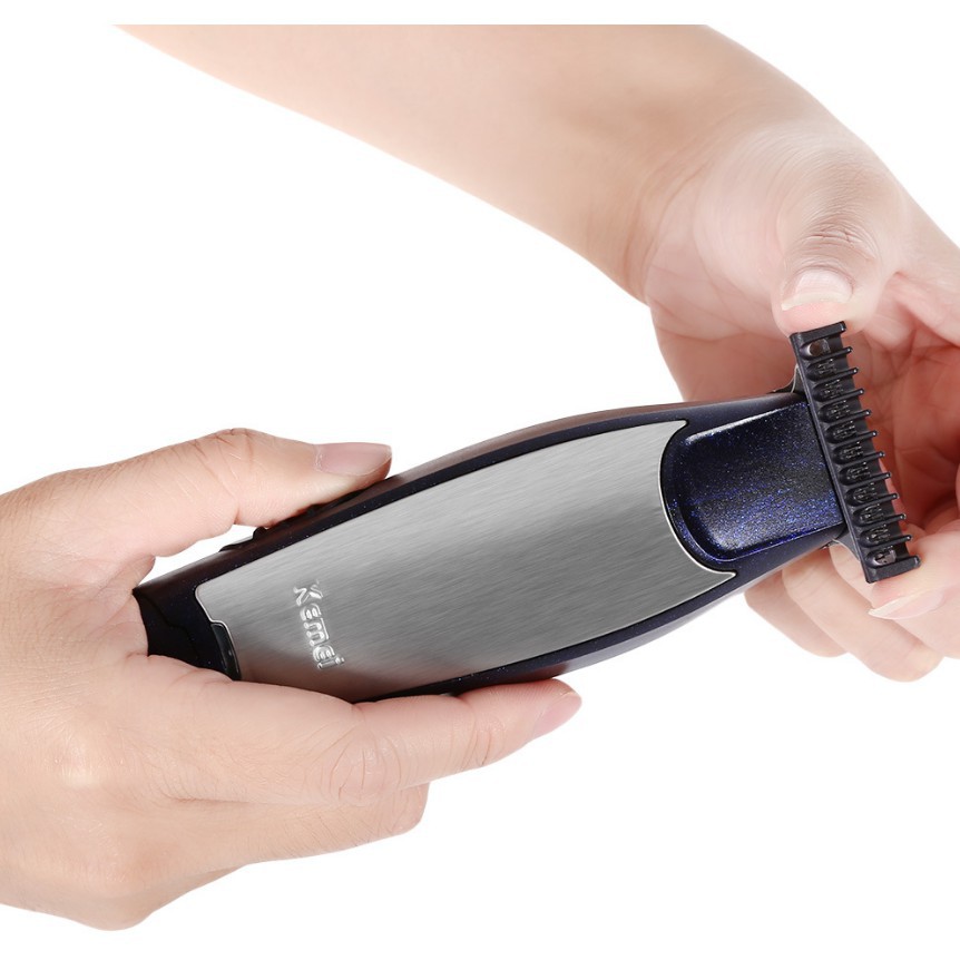 Tông Đơ Cắt Tóc, Bấm Viền, Chấn Viền Kemei 5021 Cao Cấp - Đã Mài Chuốt Lưỡi - Bảo Hành 12 Tháng - Lỗi 1 Đổi 1