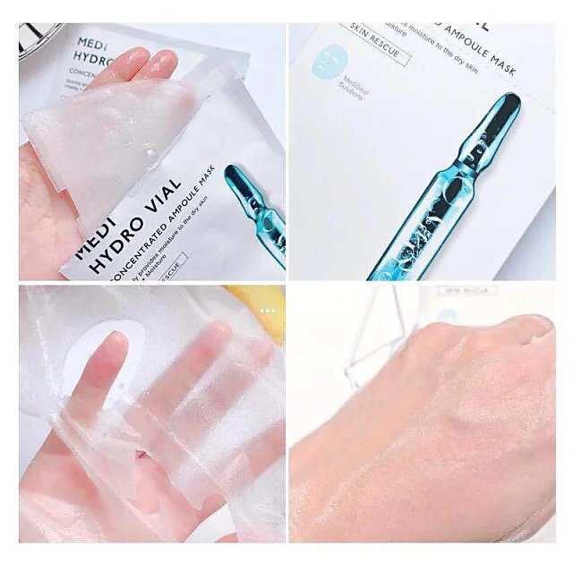 Mặt Nạ Giấy WONJIN EFFECT Concentrated Essence Mak Skin Rescue Skin Fit Solutions 30g