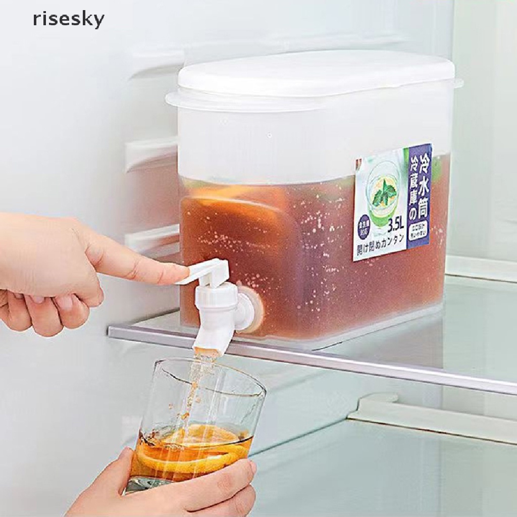 Bình Nước Lạnh Có Vòi Rót Cho Tủ Lạnh ♨Trên đó