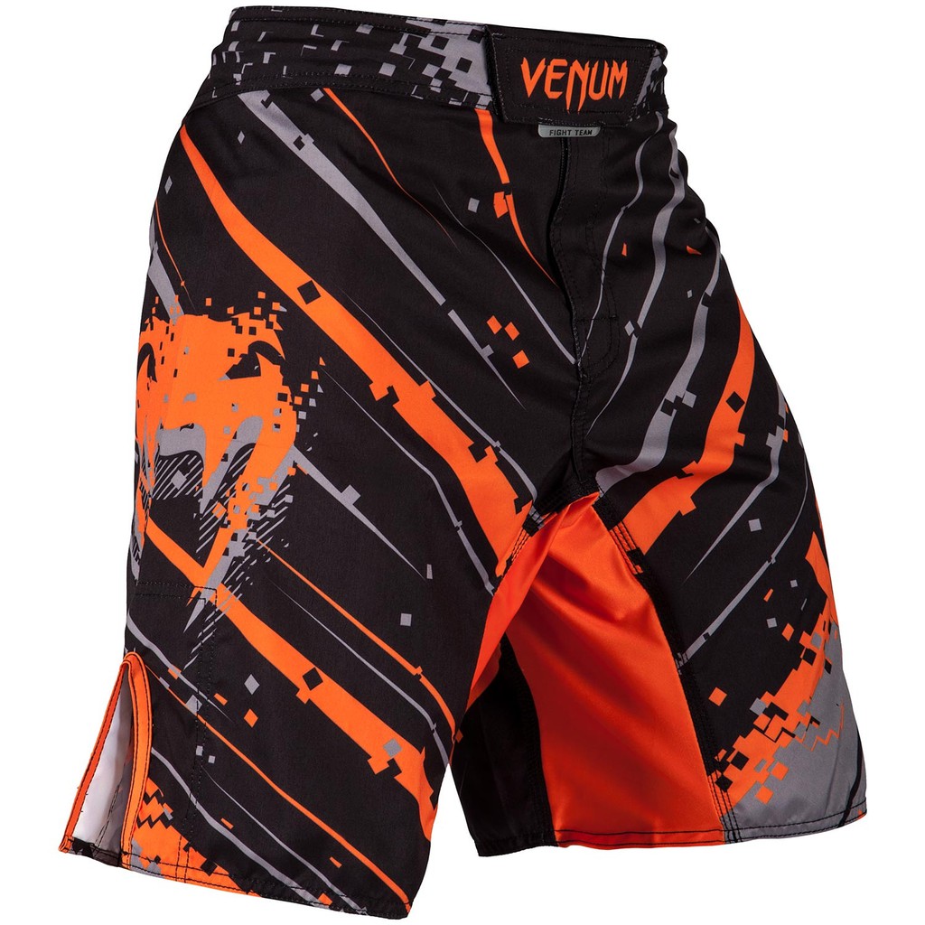 Quần MMA Venum Pixel - Black/Orange