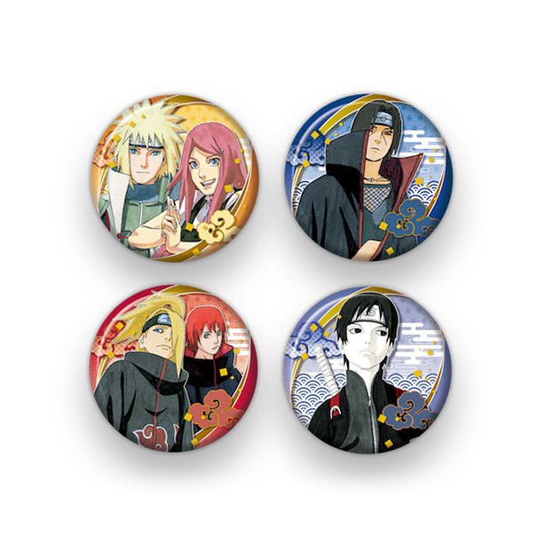 ( 1 chiếc ) Huy hiệu cài áo in hình NARUTO ĐẠI CHIẾN LÀNG LÁ phụ kiện cài áo anime chibi xinh xắn mẫu 2