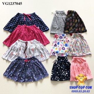 Chân váy thun bên trong có quần short cho bé từ 26-42kg