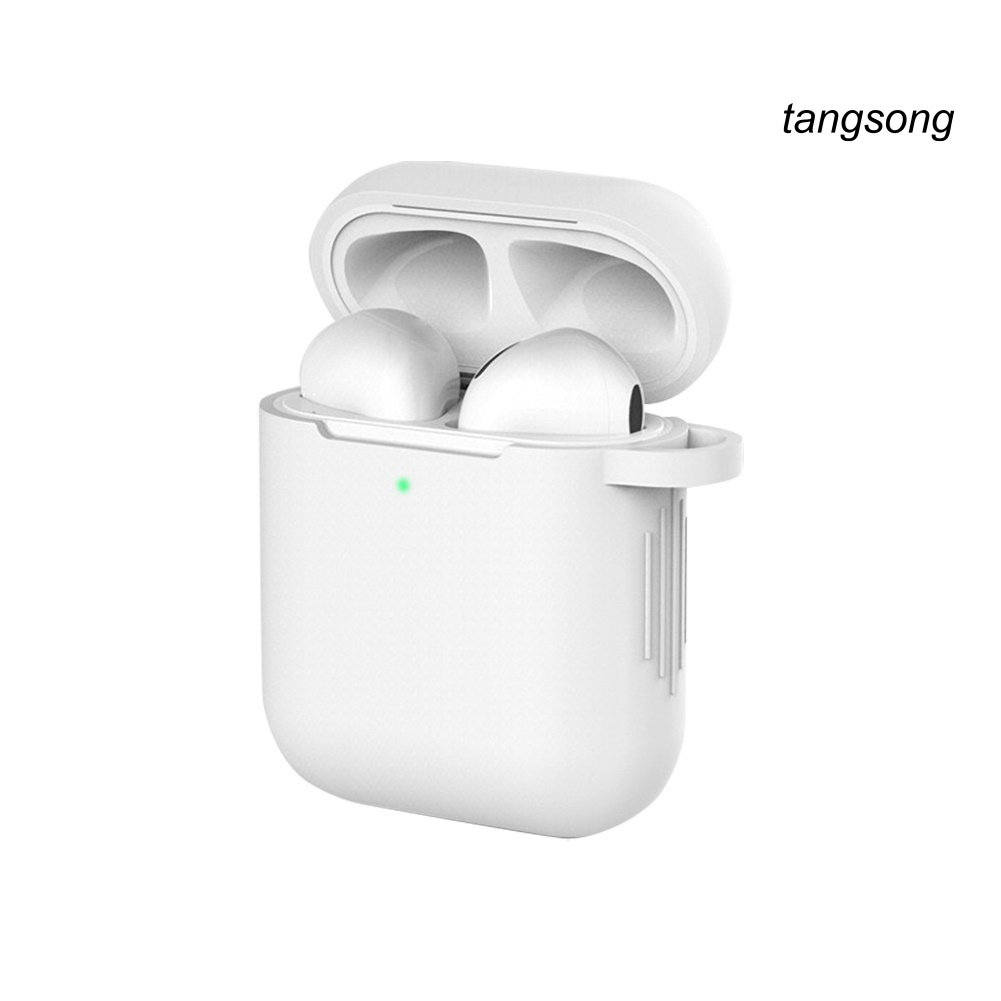 Vỏ Đựng Bảo Vệ Hộp Sạc Tai Nghe Airpods 1 / 2 Bằng Silicone