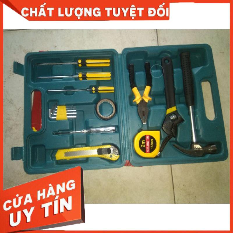 bộ đồ nghề 16 món,dụng cụ sửa chữa cầm tay, đồ nghề sửa chữa gia đình