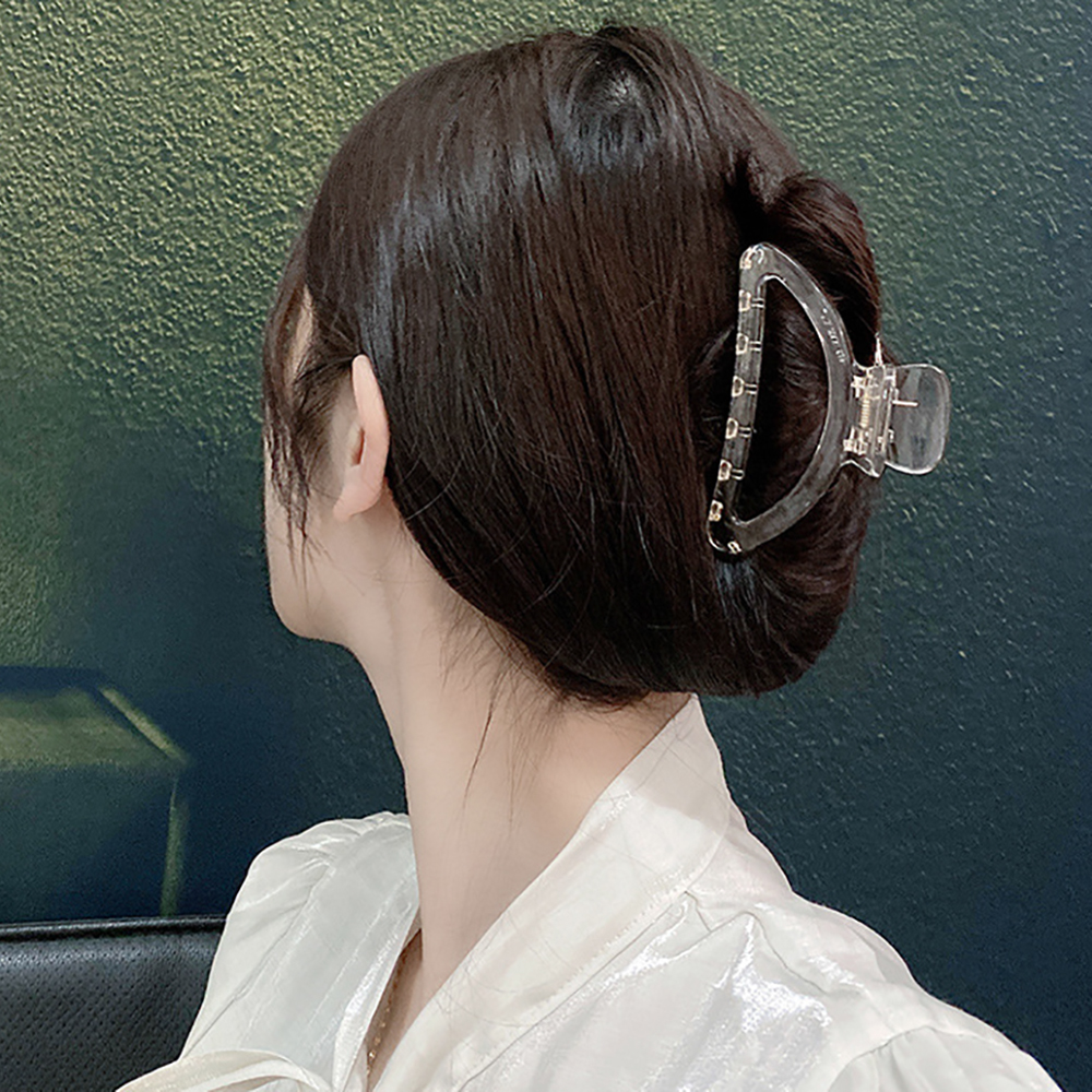 Kẹp Tóc Càng Cua Trong Suốt Thời Trang Cho Nữ