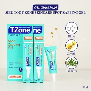 Gel chấm Mụn siêu tốc T Zone Skincare Spot Zapping Gel 8ml