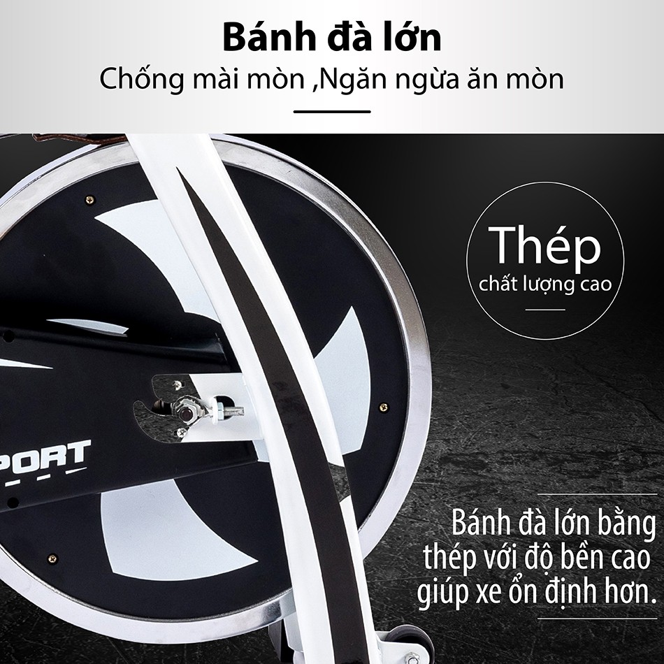 BG Xe đạp tập thể dục thể thao SPIN BIKE S300 tặng kèm 1 tấm thảm siêu đẹp