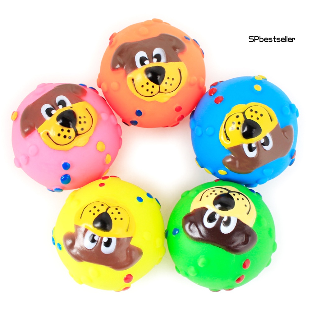 Đồ Chơi Bóng Ném Mềm Phát Ra Tiếng Kêu Cho Thú Cưng