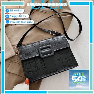 Túi xách nữ công sở 💖💖 Túi xách thời trang phong cách retro họa tiết da rắn! 6056