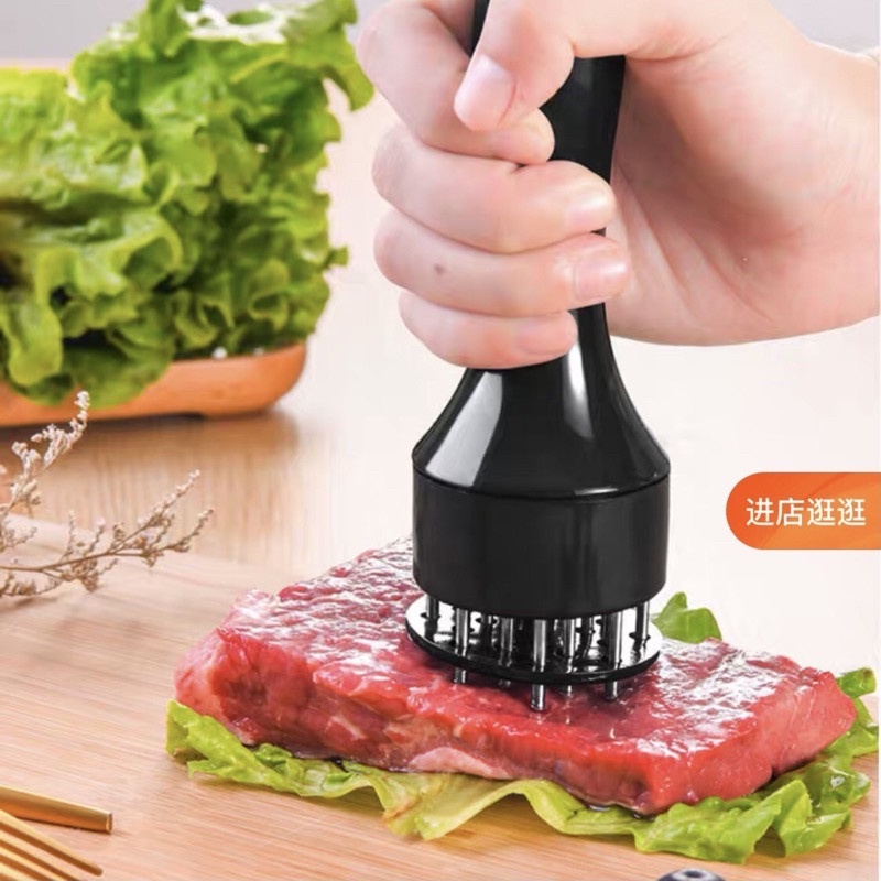 DỤNG CỤ DẦM MỀM THỊT CẦM TAY BẰNG INOX 304 KHÔNG GỈ GIÚP THẤM GIA VỊ CỰC NHANH - DỤNG CỤ MỀM THỊT TIẾT KIỆM THỜI GIAN