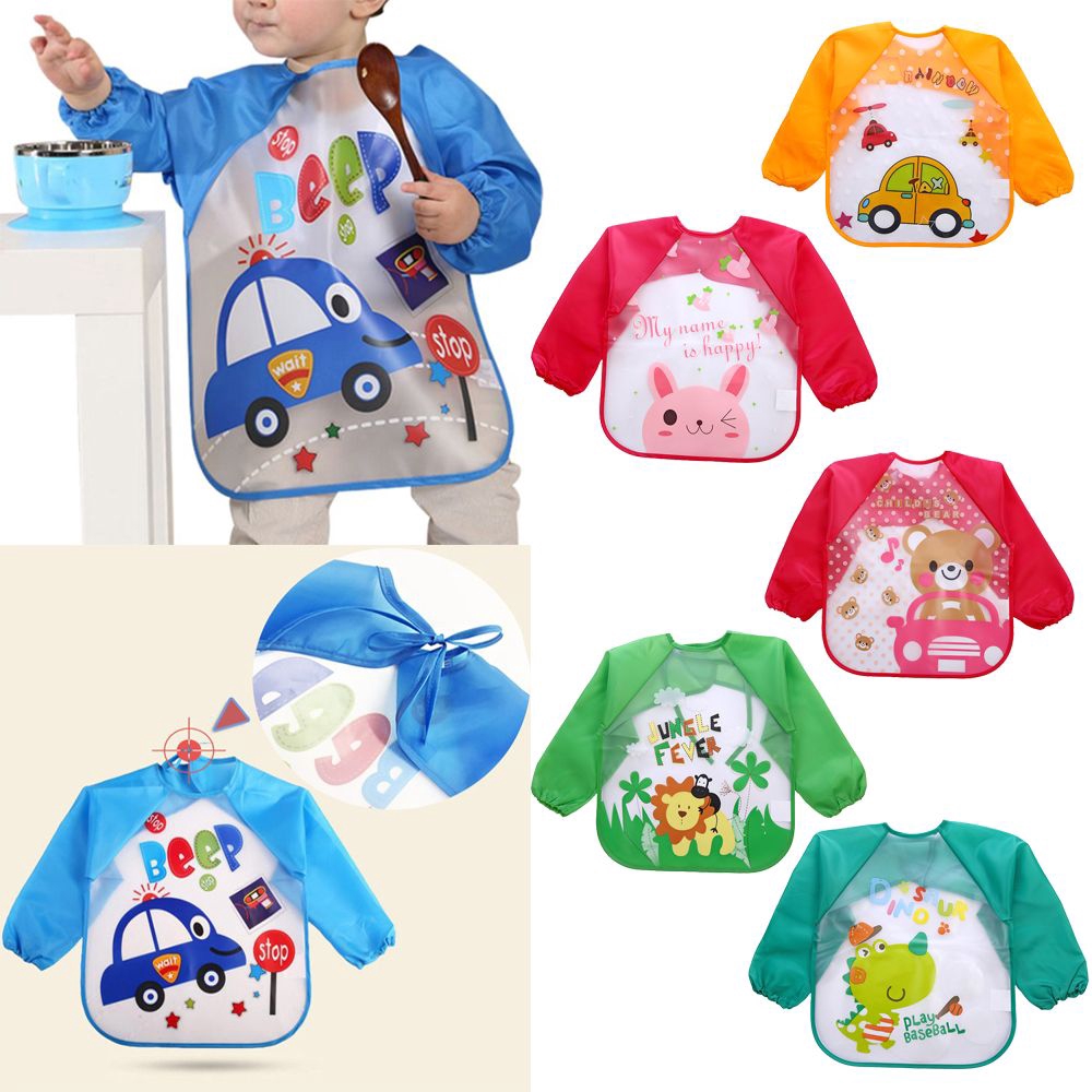 Yếm ăn dặm chống nước cho bé