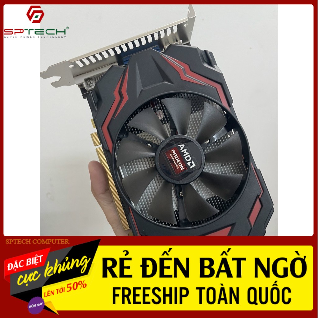 CARD VGA 💎𝓕𝓡𝓔𝓔𝓢𝓗𝓘𝓟💎 Cạc Vga Geforce GT 7670 - 128 Bite - 4G - ddr5 Card đồ họa video game bền bỉ PCI-Express (BH 1 Tháng