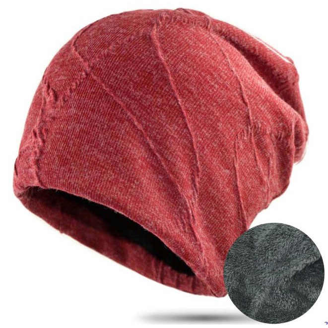 Mũ len nam lót bông ấm phong cách hàn quốc Hot 2020