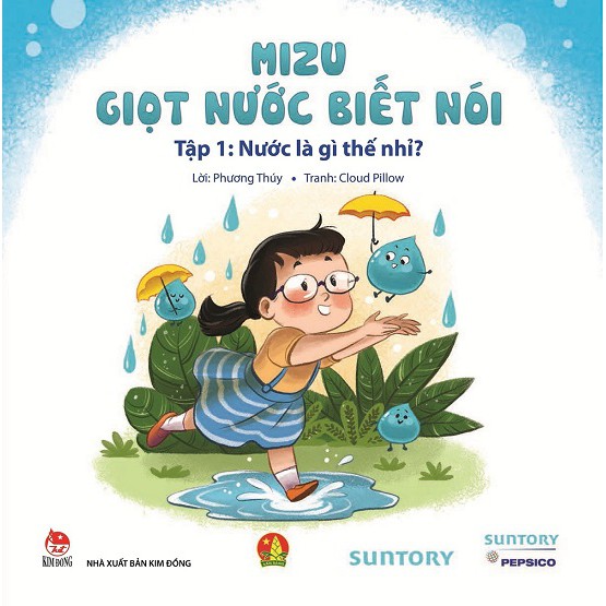 Sách - Mizu - Giọt Nước Biết Nói - Tập 1 - Nước Là Gì Thế Nhỉ?