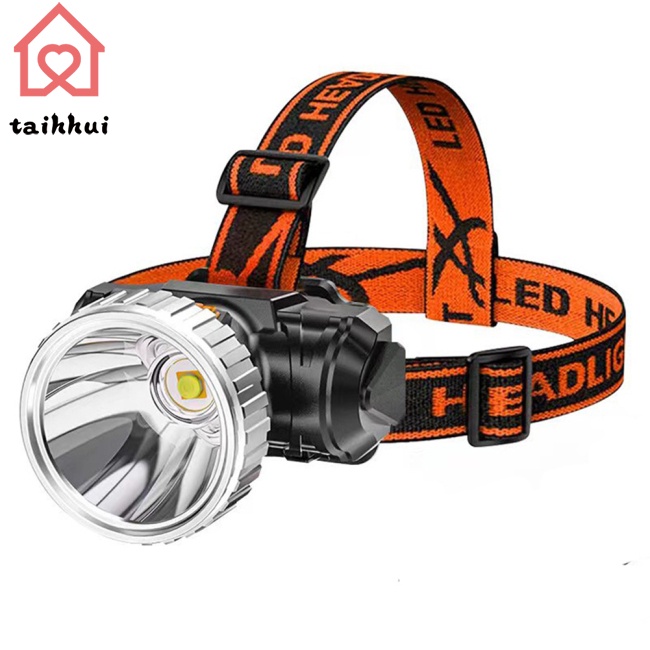 Đèn Pin Đeo Đầu 4 Mức Độ Led Mini Có Thể Sạc Lại Dùng Cho Các Hoạt Động Ngoài Trời