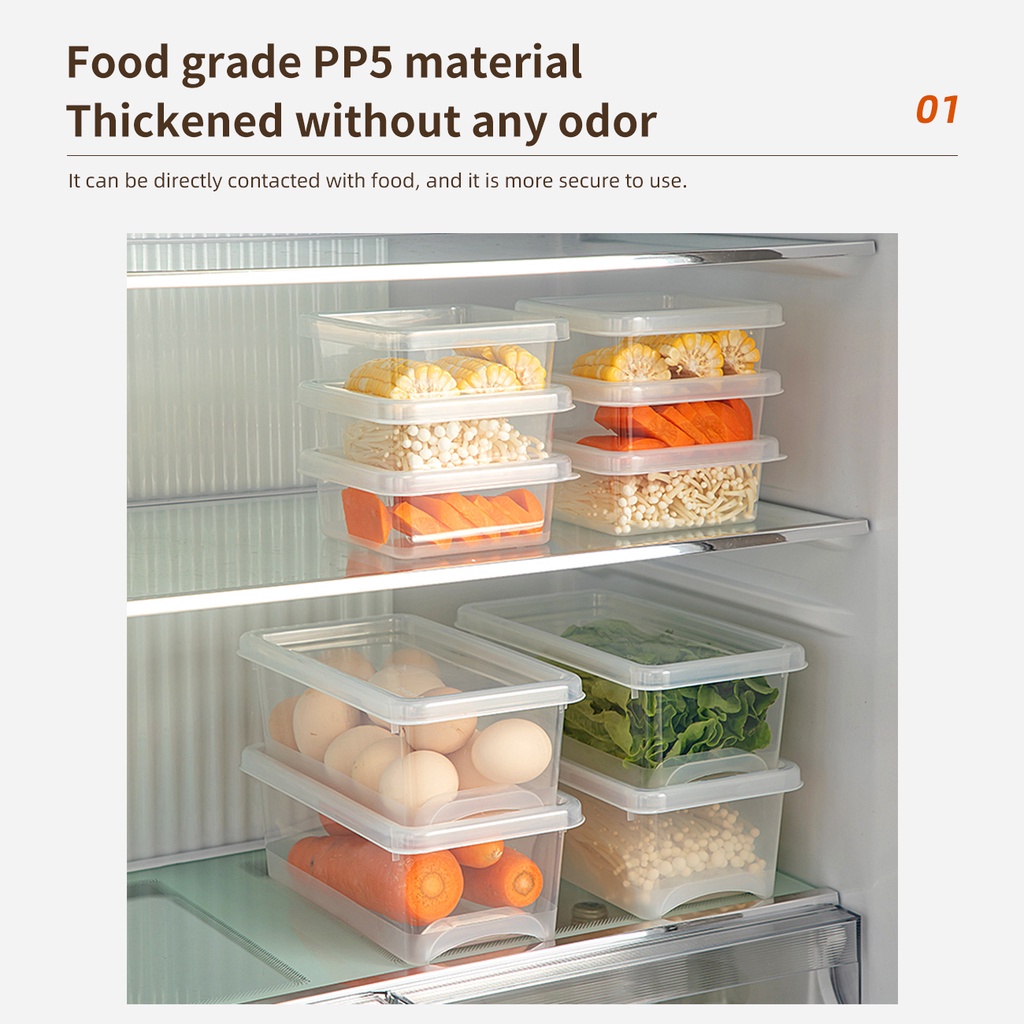 Hộp bảo quản thực phẩm JUJIAJIA tươi ngon trong tủ lạnh