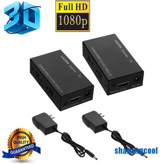 Thiết Bị Mở Rộng Hdmi Lan Cat5E / 6 Rj45 Up Sang 200ft 60m 1080p 3d