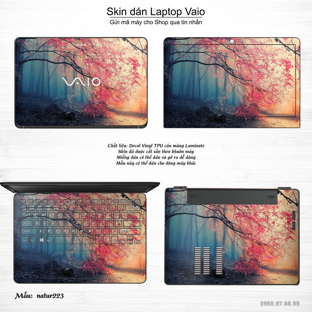 Skin dán Laptop Sony Vaio in hình thiên nhiên _nhiều mẫu 8 (inbox mã máy cho Shop)