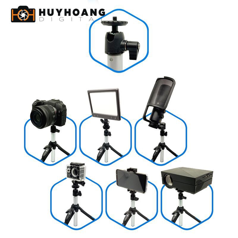 Gậy selfie, quay vlog, mini tripod Benro BK15